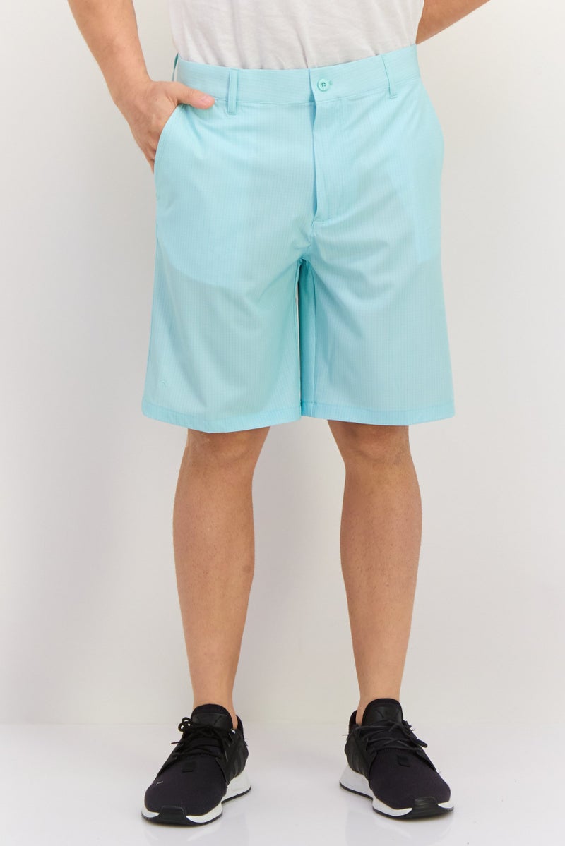 HEAD Men Sportswear Fit Golf Shorts, Turquoise - Image 1