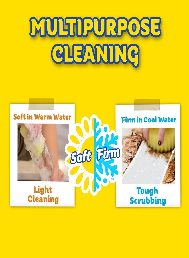 Scrub Daddy Cif Cream All Purpose Cleaner, Lemon - Multi Surface Household Cleaning Cream for Glass, Chrome, Granite, Sink, Gold, Marble & Countertops - 3 Pack (16.9 Oz Each) - Image 3