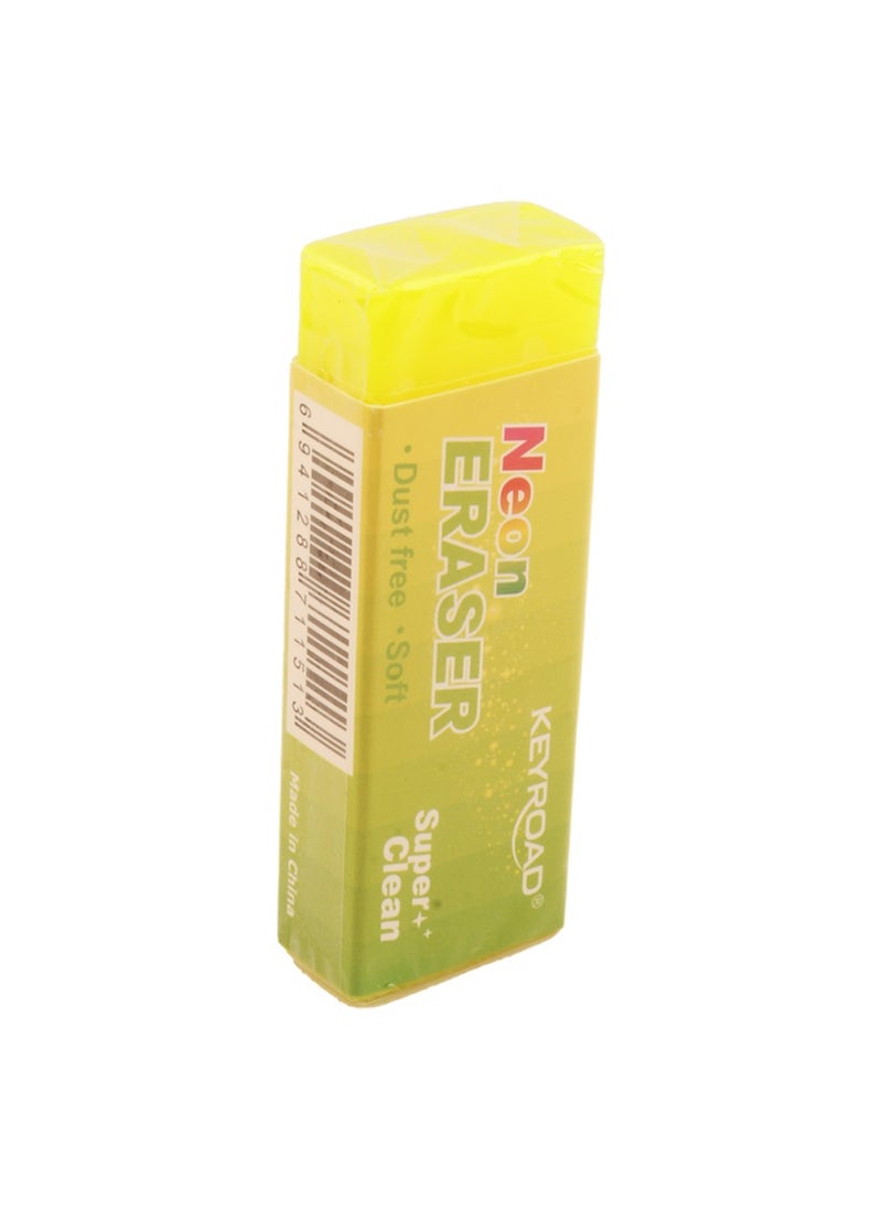Keyroad Keyroad Large Eraser - Fluorescent Colors - Super Clean - Model KR971842  - Image 2