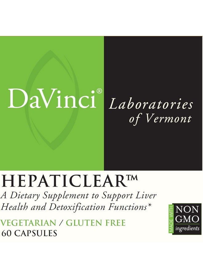 DaVinci Laboratories of Vermont Hepaticlear 60 Count  - Image 3