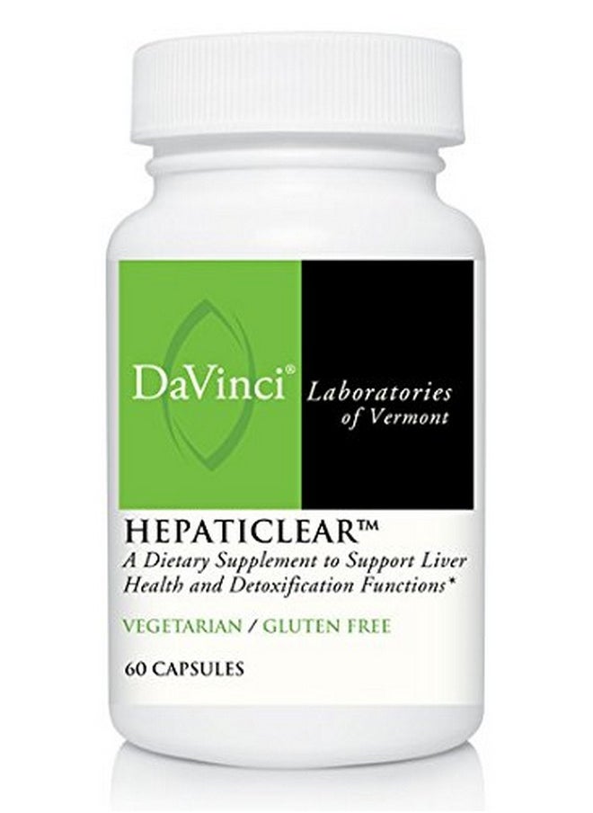 DaVinci Laboratories of Vermont Hepaticlear 60 Count  - Image 2