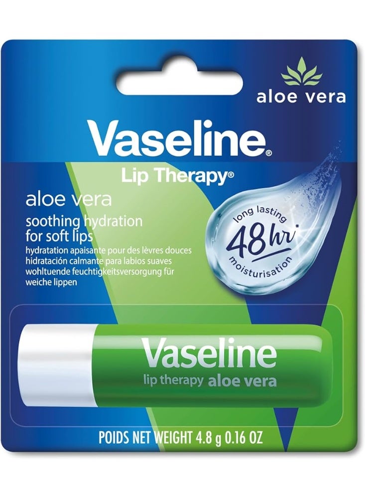 مرطب شفاه مهدئ بخلاصة الصبار لشفاه ناعمة، 4.8 جم