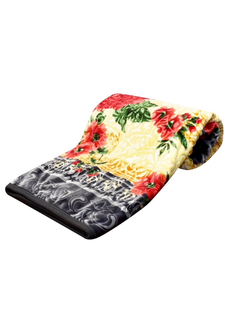 Stargold Double Ply Premium Korea Quality Blanket Made by 100% Polyester SPUN YARN Obtained from Virgin Polyester Which is Suitable for winter and Rainy Season 220*240CM 10LBS  - Image 3