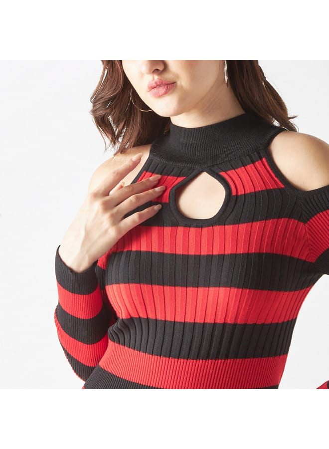 2Xtremz Striped Knit Dress  - Image 4