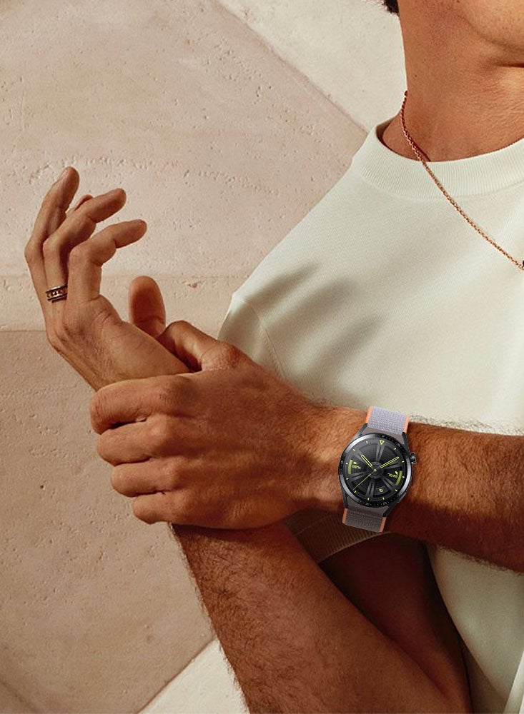 Perfii 3pcs Watchband Bundle Compatible with all Samsung, Huawei, Amazfit, Fitbit and Honor with 22mm band size - Image 4