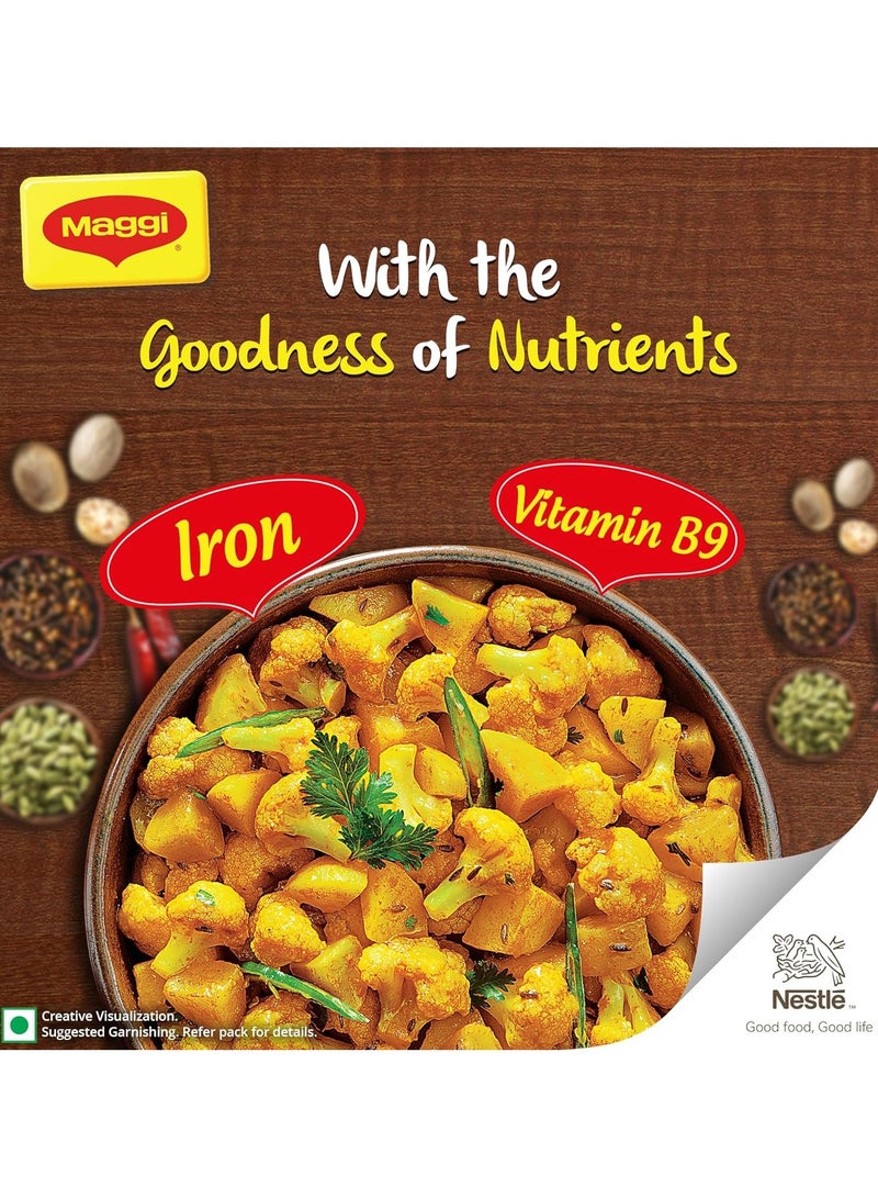 ماجي ماسالا-إي-ماجيك ماسالا الخضروات، كيس 72 جرام (6 جرام × 12 كيس) الكل في واحد ماسالا للخضروات الجافة والبانيير والدال والمزيد - Image 4