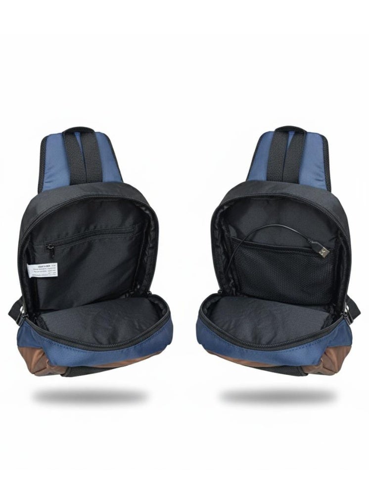 Spaceshoop Anti-theft Sling Bag Business Bag Chest Crossbody bags with USB - Image 3