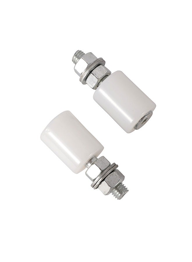 LAWAZIM Nylon Cylinder Roller with Metal Bolt – 40x32mm – for Sliding Mechanisms - Image 4