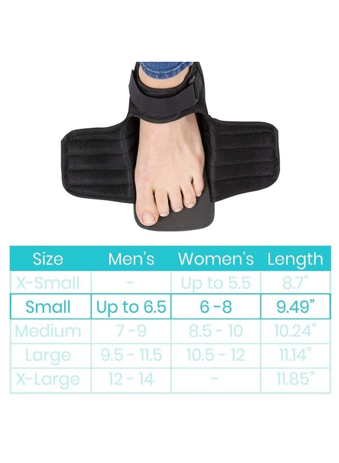 VIVE حذاء ما بعد الجراحة بزاوية - حذاء لتخفيف الضغط عن الكعب أو الكاحل - استعادة طبية للقدم بعد جراحة العظام أو الأنسجة الرخوة، الكسور، التهاب اللفافة الأخمصية، القرح، القدمين (للرجال حتى 6.5 / للنساء 6-8) - Image 3