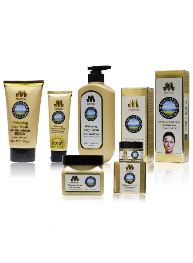 Morfone 7-Piece Skin Lightening and Care Set