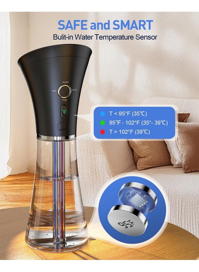 HeaDot HeaDot Ear Wax Removal with Smart Water Temperature, Water Powered Ear Cleaner with 6 Tips, Safe and Effective Ear Wax Removal Kit with 4 Pressure Levels - IPX7  - Image 3