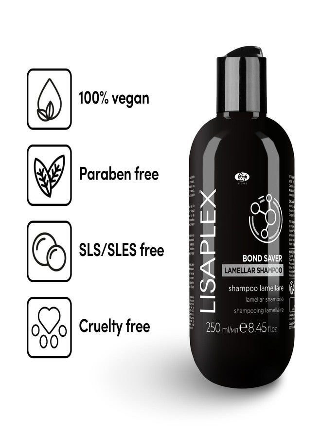 Lisap Lisaplex Lamellar Hair Shampoo, Bonding Shampoo for Strengthening & Repair, Shiny Soft Hair Care for All Hair Types, Gentle Formula, Vegan, Cruelty Free, Paraben Free, SLS/SLES Free, 250ml - Image 3
