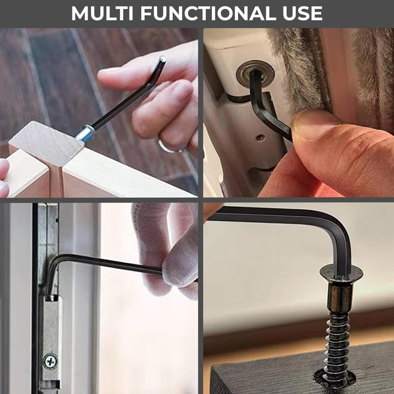 Inditrust Torx/Star Allen Key Set of 9pcs with Hole from T10 to T50 - Image 4