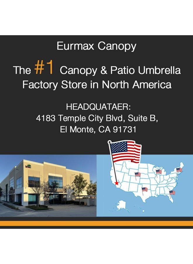 Eurmax USA Photography Sand Weight Bags Heavy Duty Saddlebags for Photography Video Equipments, Backdrop Stand, Light Stand,Photo Tripod, Canopy Tent, Umbrella Base, Fishing Chair,Picnic Table 2-Pack - Image 2