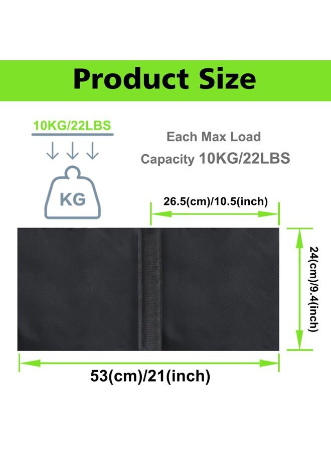 Eurmax USA Photography Sand Weight Bags Heavy Duty Saddlebags for Photography Video Equipments, Backdrop Stand, Light Stand,Photo Tripod, Canopy Tent, Umbrella Base, Fishing Chair,Picnic Table 2-Pack - Image 5