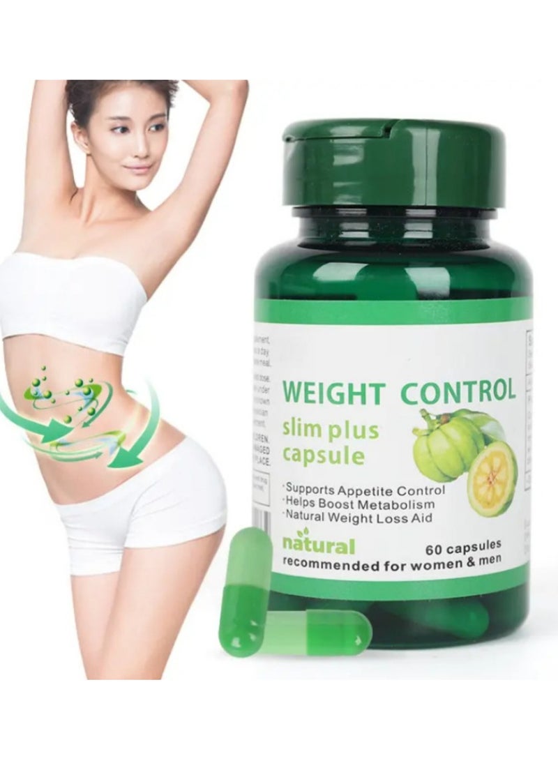Wins Town Garcinia Cambogia Weight Control Capsules Natural，Slimming Diet Digestion and Metabolism, Fat Burn And Body Slimming, Safe Anti Aging Weight Loss Pills Fat Burn And Slimming 60 Tablets  - Image 2