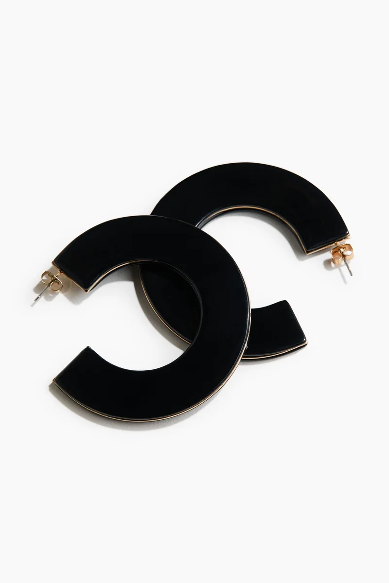 H&M  Chunky hoop earrings for Women | Best Price UAE