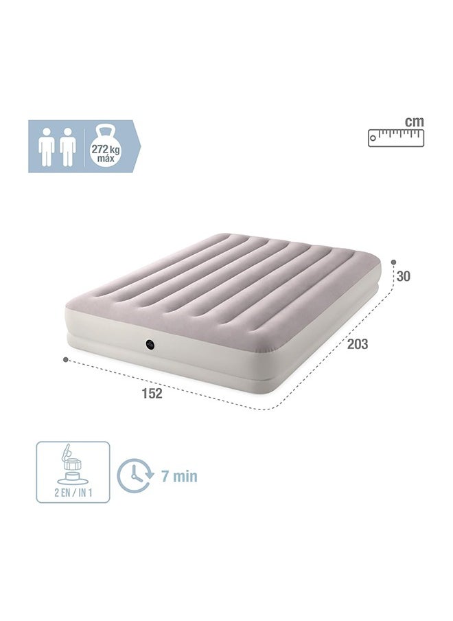 INTEX Queen Dura-Beam Prestige Mid-Rise Airbed W/ Usb150  - Image 5