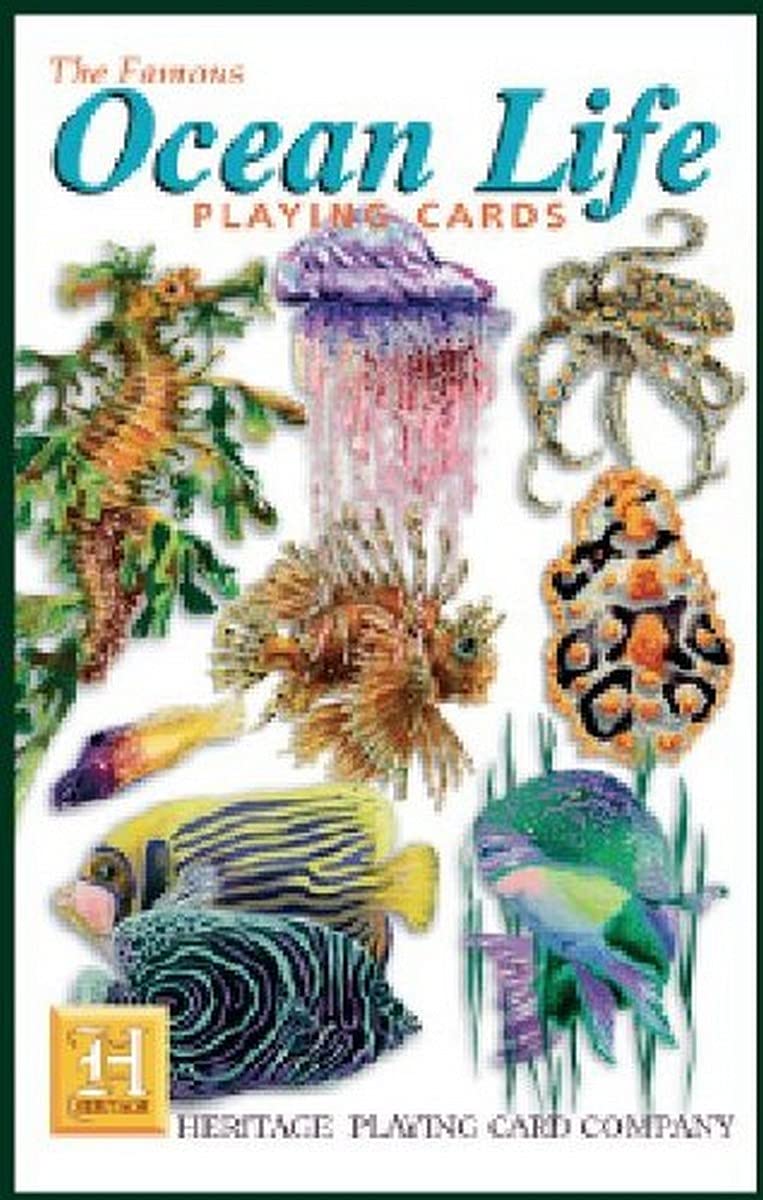 Heritage Playing Cards Heritage Products The Famous Ocean Life Playing Cards - Image 1
