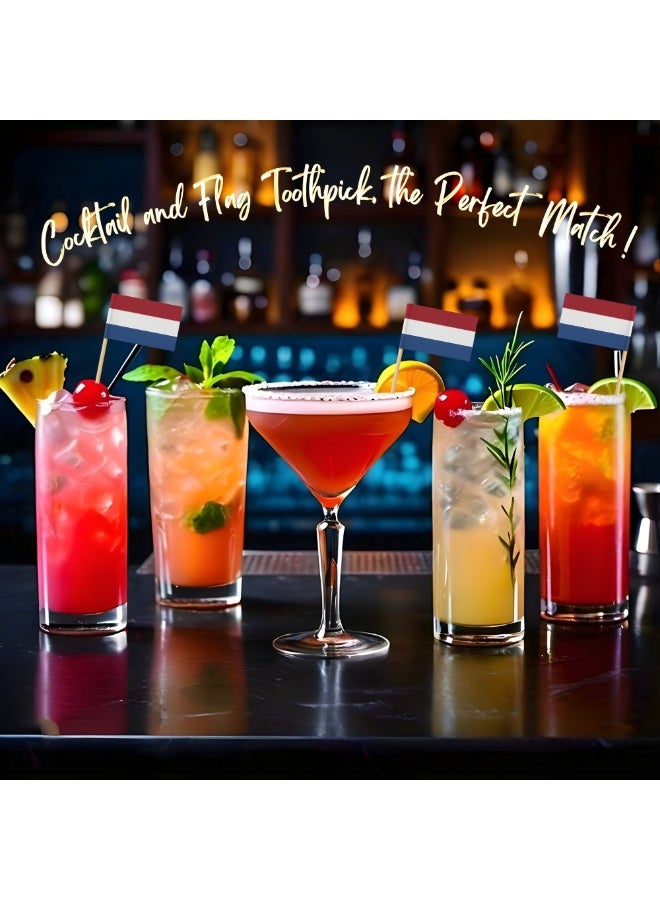 برينت شوب فور مي ١٠٠ قطعة لتزيين الكيك - زينة كب كيك مزدوجة الجوانب - مثالية للحفلات - زيّن حلوياتك - أعواد تزيين الكيك للاحتفال باليوم الوطني - Image 5