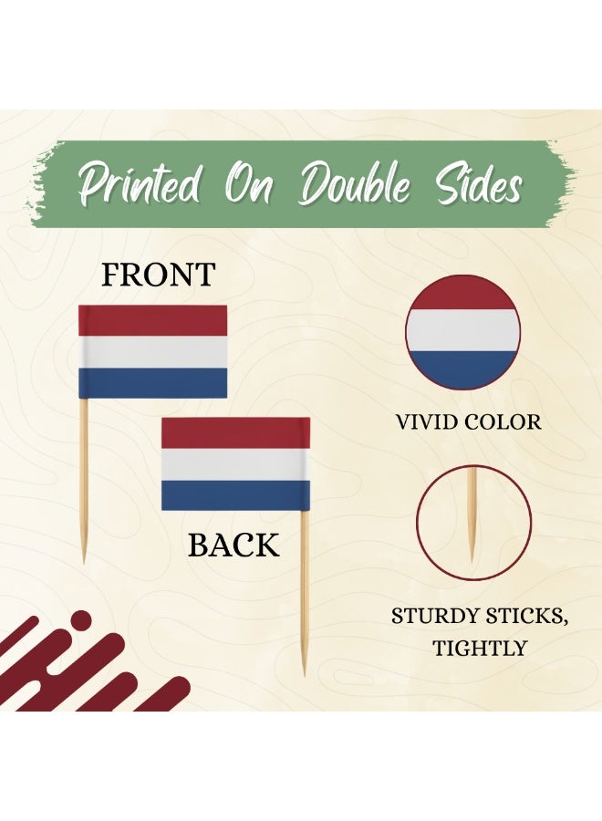 برينت شوب فور مي ١٠٠ قطعة لتزيين الكيك - زينة كب كيك مزدوجة الجوانب - مثالية للحفلات - زيّن حلوياتك - أعواد تزيين الكيك للاحتفال باليوم الوطني - Image 4