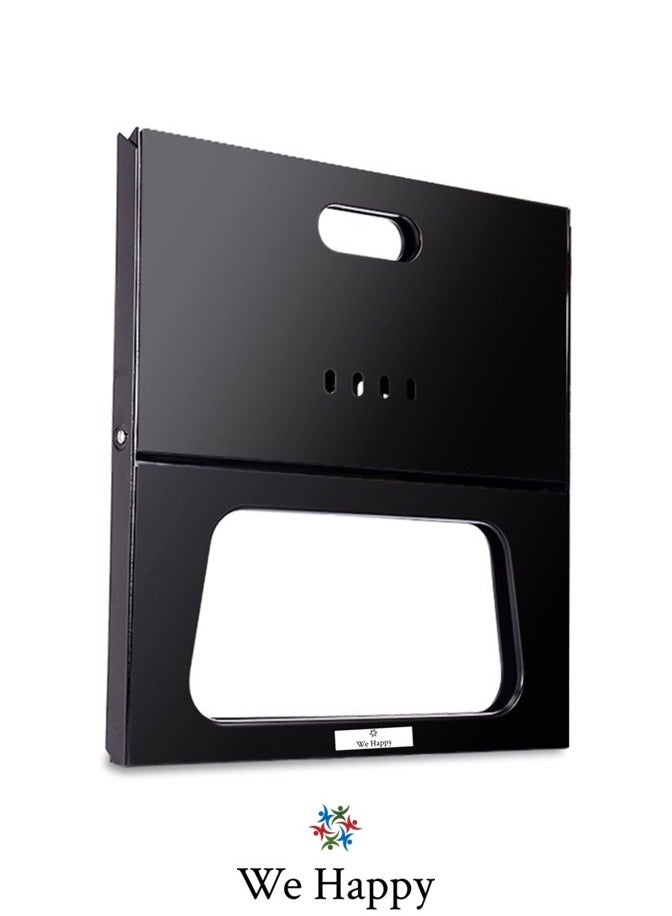 We Happy X Type Barbecue Portable Outdoor Charcoal Grill Foldable and Easy to Use - Image 4