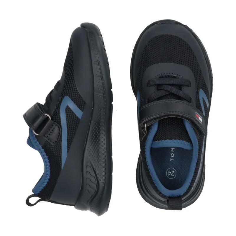 TOMMY HILFIGER Little Low Top Lace Up/Velcro Sneakers