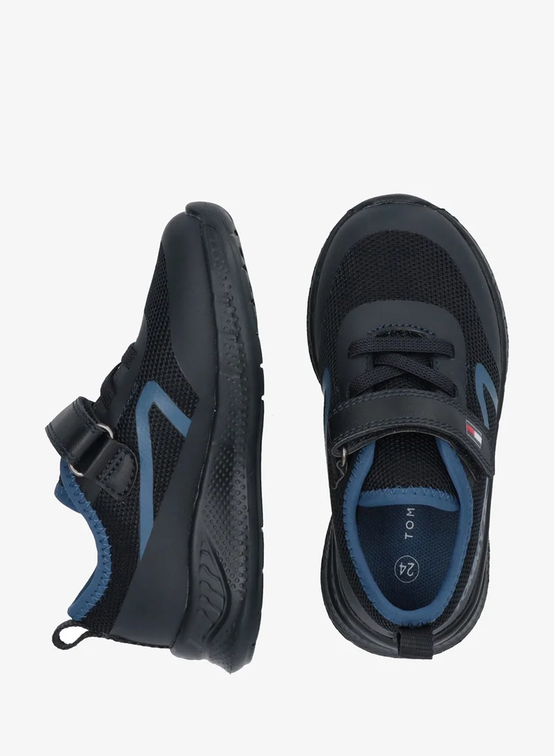 TOMMY HILFIGER Little Low Top Lace Up/Velcro Sneakers