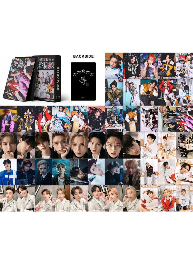 إيهوم بطاقات ستراي كيدز “5 Star” الالبوم الجديد صور لومو 55 قطعة - Image 3