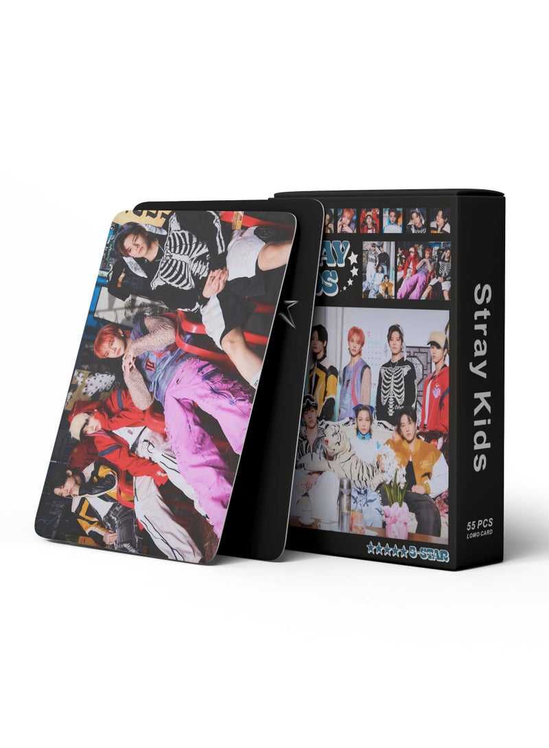 إيهوم بطاقات ستراي كيدز “5 Star” الالبوم الجديد صور لومو 55 قطعة - Image 2