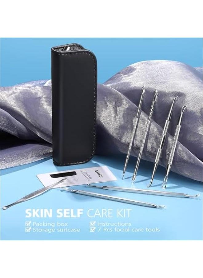 Arabest 7 in 1 Pimple Popper Tool Kit - Blackhead Remover, Pimple Extractor, Comedone Extractor for Face  - Image 4