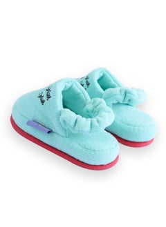 Milk&Moo Milk&Moo Kids Poncho and House Slippers Set Sailor Octopus, Ultra Soft and Absorbent Fabric, %100 Cotton, Fun Animal Design, Suitable for 4-6 Year Old Children, Blue  - Image 2