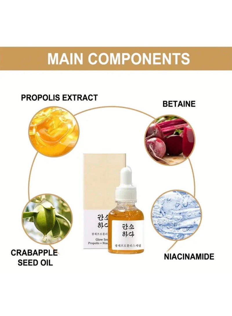 إيلهو سيروم بروبوليس نياسيناميد المتوهج - مرطب ومُشرق للوجه - Image 2