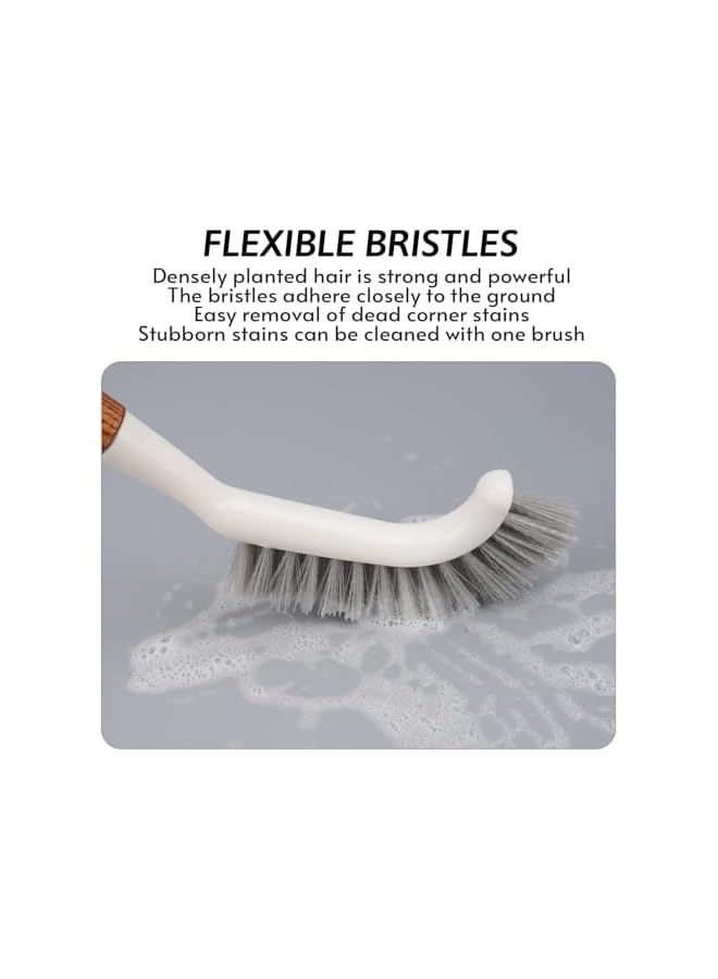 PROMASS Crevice Cleaning Brush, Hard Bristle Gap Cleaner Tool with Handle, Perfect for Grout, Window Tracks, Sliding Doors, Corners, Tiles, Sinks, Narrow Spaces, and Bathroom Cleaning - Image 5