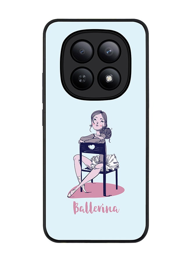 For Xiaomi Redmi Note 15 5G / Poco M8 Case,Slim fit Camera Protection, Shockproof Thin Phone cover  - Ballerina