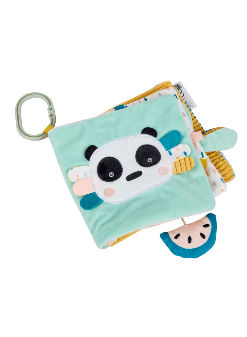 EUREKA KIDS Eurekakids Cucu Activity Sensory Baby Book | Auditory stimulation, Fine Motor Skills, Imagination & Creativity | With Ring to Hang in Stroller, Car seat and High Chair| For 0M - Image 2