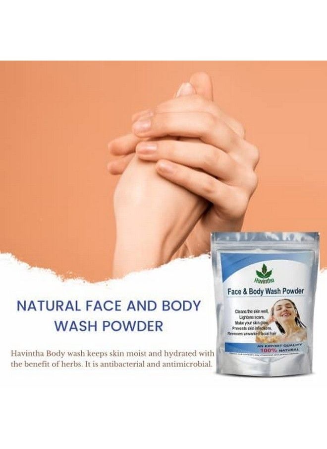 Havintha - Natural Face And Body Wash Powder For All Skin Types 227 Gm - Image 1
