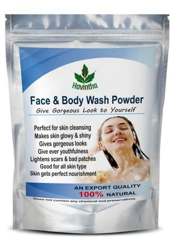 Havintha - Natural Face And Body Wash Powder For All Skin Types 227 Gm - Image 1