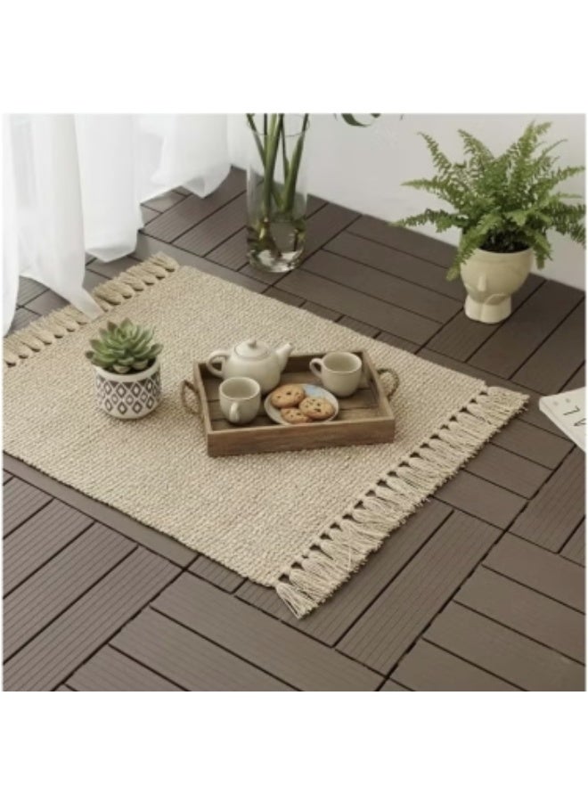 Durable Coffee Brown Outdoor Tiles – Slip-Resistant & Weatherproof Flooring for Patios & Decks - Image 4