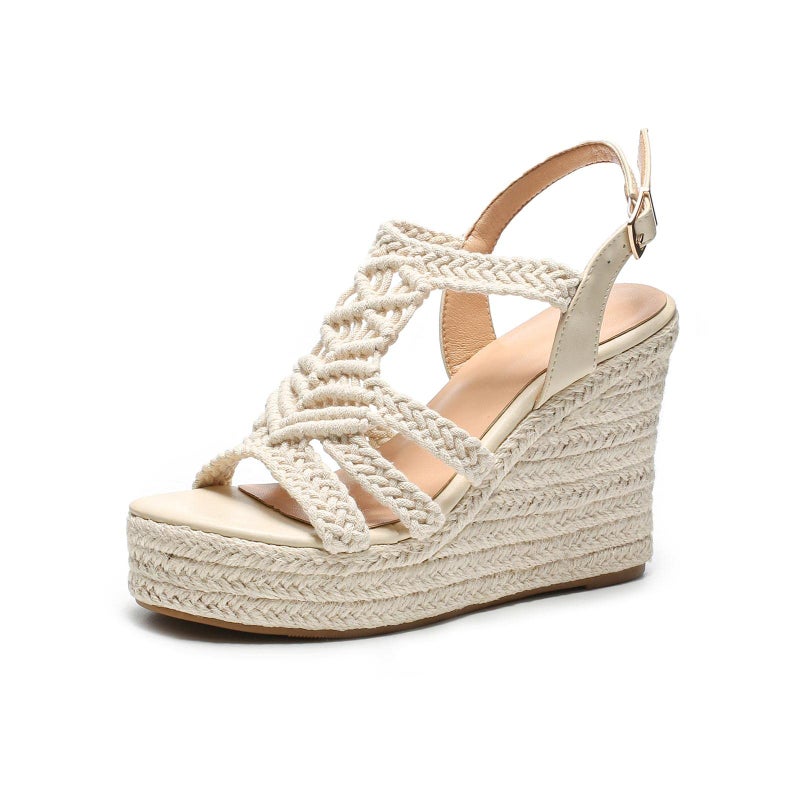 Sopends Espadrille Wedge Sandals for Women Platforms & Wedges - Image 1