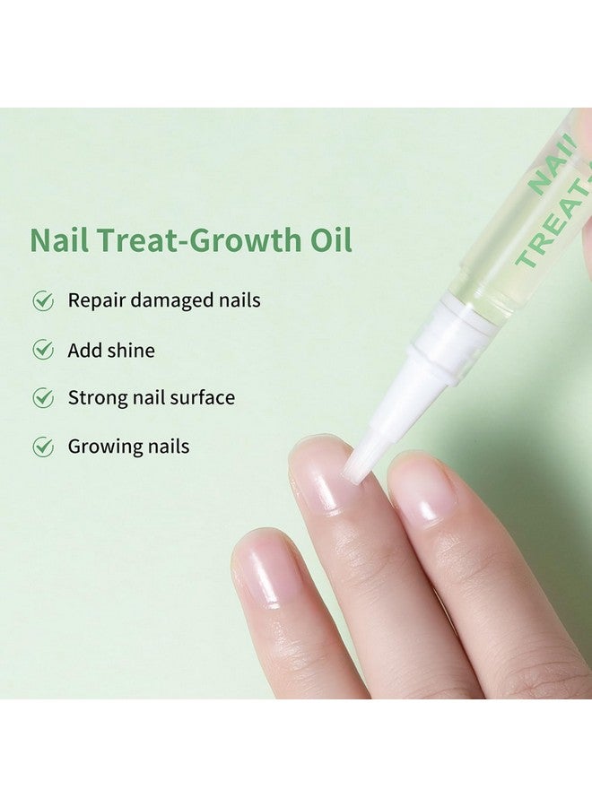 Easilydays Nail Growth Oil Pen Cuticle Oil Pen For Nail Growth Nail Strengthener Cuticle Oil For Nails For Repair Damaged Nails Add Shine Strong Nail Surface Growing Nails - Image 3