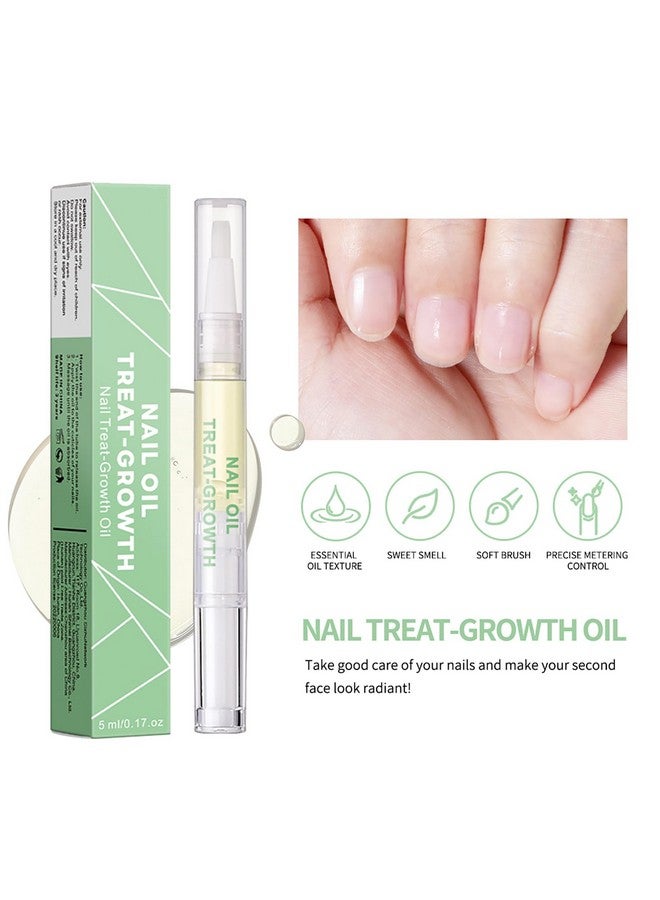 Easilydays Nail Growth Oil Pen Cuticle Oil Pen For Nail Growth Nail Strengthener Cuticle Oil For Nails For Repair Damaged Nails Add Shine Strong Nail Surface Growing Nails - Image 2