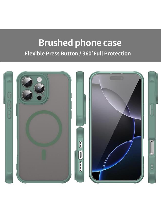 S-TOP Case For iPhone 15 Fan Dun Series TPU Hybrid PC Frosted Magsafe Phone Case - Image 2