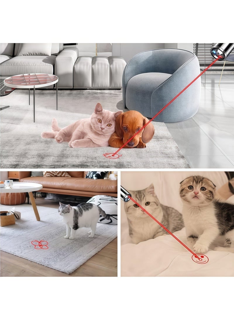 NNEWVANTE Multi Mode Laser Pet Toy Indoor and Outdoor Cat Teasing and Dog Walking Interactive Artifact, Remote Laser Indicator - Image 2
