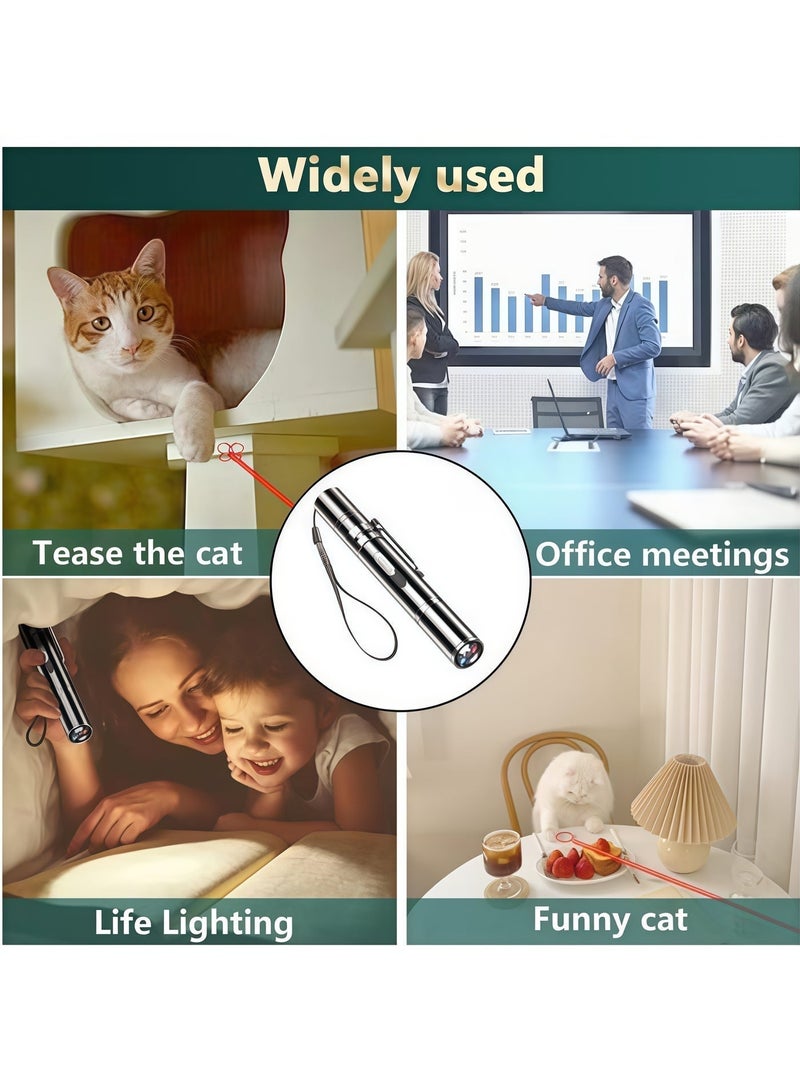 NNEWVANTE Multi Mode Laser Pet Toy Indoor and Outdoor Cat Teasing and Dog Walking Interactive Artifact, Remote Laser Indicator - Image 5