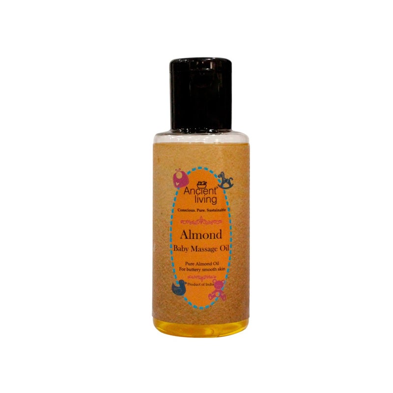 Ancient Living Almond baby massage oil 100ml - Image 2