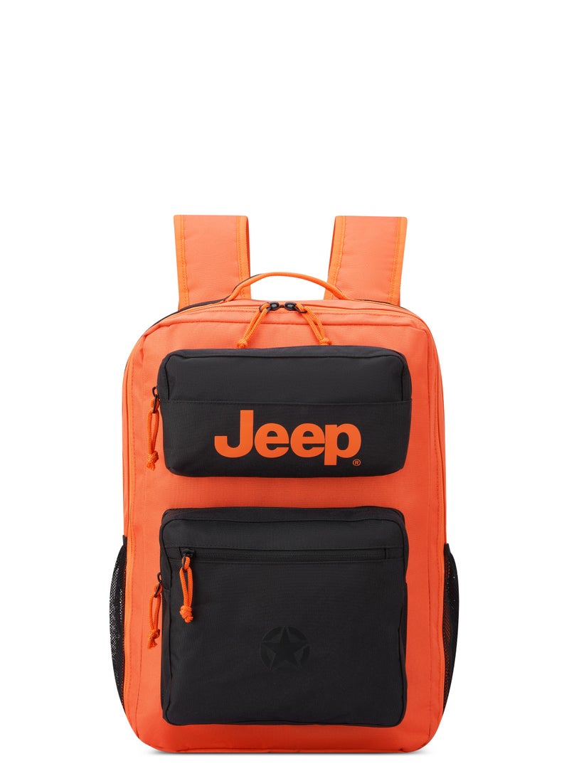 Jeep Jeep Multi-Purpose 15.6" Laptop Backpack 18L Orange  - Image 1