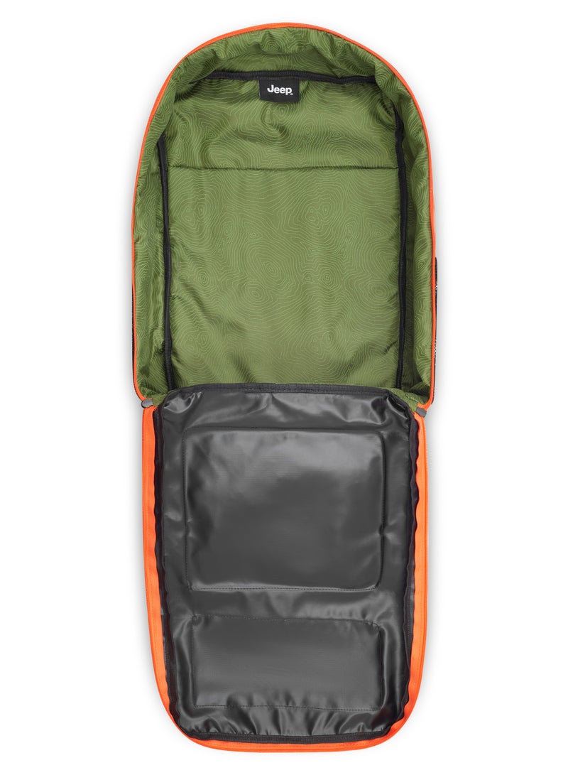 Jeep Jeep Multi-Purpose 15.6" Laptop Backpack 18L Orange  - Image 2
