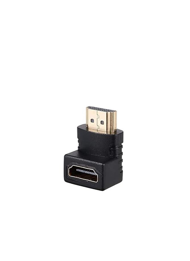 Generic 90 Degree Angle HDMI Cable Extend Adapter Converter, HDMI female to HDMI male, HD 1080P  - Image 1