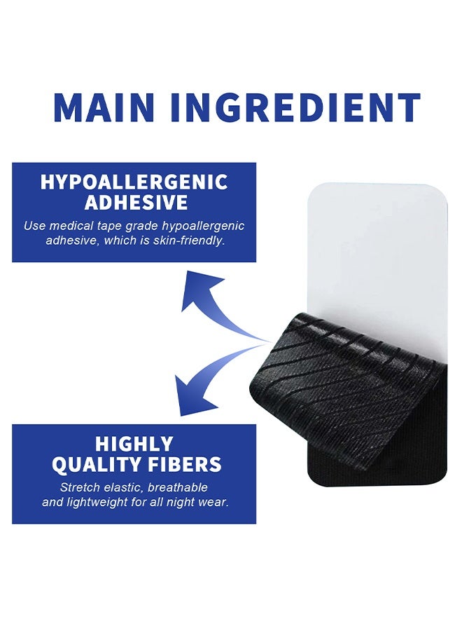 WEST MONTH 30PCS Mouth Tape For Sleeping, Reduces Mouth Breathing, Super Anti Snoring Solution For Men And Women, Clear The Way To Breathe Better Air, Reduce Snoring, Relieve Nasal Congestion Caused By Colds and Allergies, Improves Nighttime Sleep - Image 3